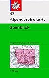 Sonnblick: Wegmarkierung und Skitouren - Topographische Karte 1:25.000 (Alpenvereinskarten)