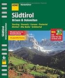 ADAC Wanderführer Südtirol, Brixen & Dolomiten inklusive Gratis Tour App: Sterzing Bruneck Corvara Pustertal Ahrntal Alta Badia