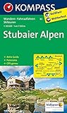Stubaier Alpen: Wanderkarte mit Aktiv Guide, Panorama, alpinen Skirouten und Radrouten. GPS-genau. 1:50000: Wandelkaart 1:50 000 (KOMPASS-Wanderkarten, Band 83)