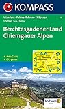 Berchtesgadener Land - Chiemgauer Alpen: Wanderkarte mit Aktiv Guide, Radwegen und Skitouren. GPS-genau. 1:50000: Wanderkarte mit Tourenführer, ... GPS-geeignet (KOMPASS-Wanderkarten, Band 14)